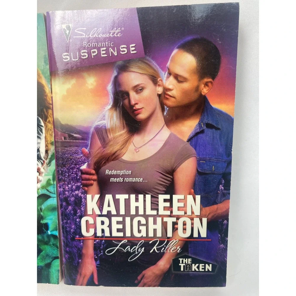 Kathleen Creighton The Taken Book Lot of 5 | Silhouette Romantic Suspense